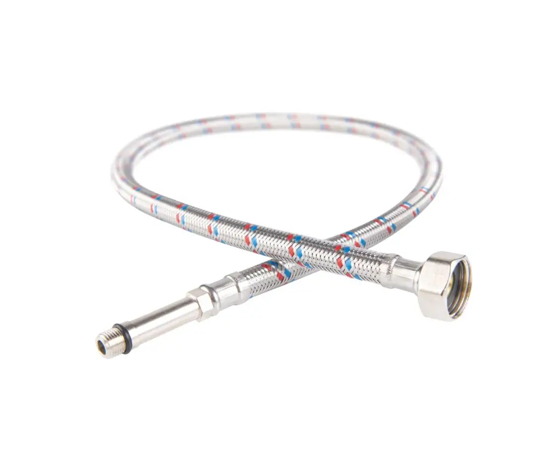 დრეკადი მილი 80სმ M10x1/2 WBS28 გრძელი Ferro — წყლის მილები
